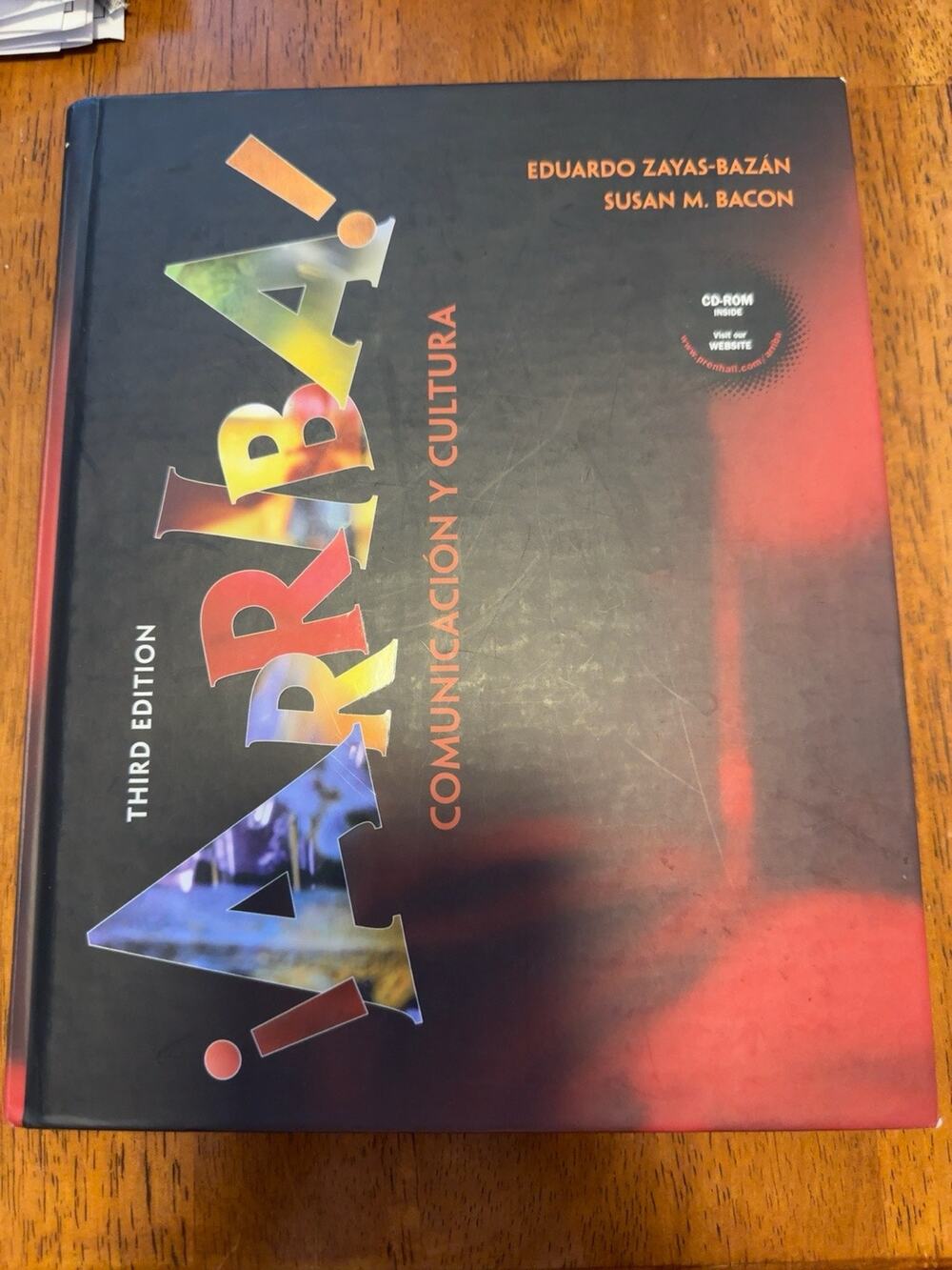Arriba Comunicacion y Cultura 3rd Edition Zayas-Bazan Bacon Hardcover